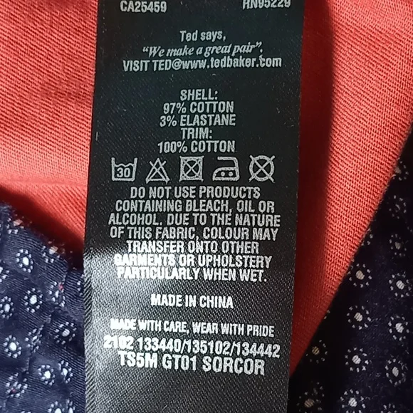 Mens Size W38 L30 Chinos Burnt Orange Immaculate - Picture 9 of 9